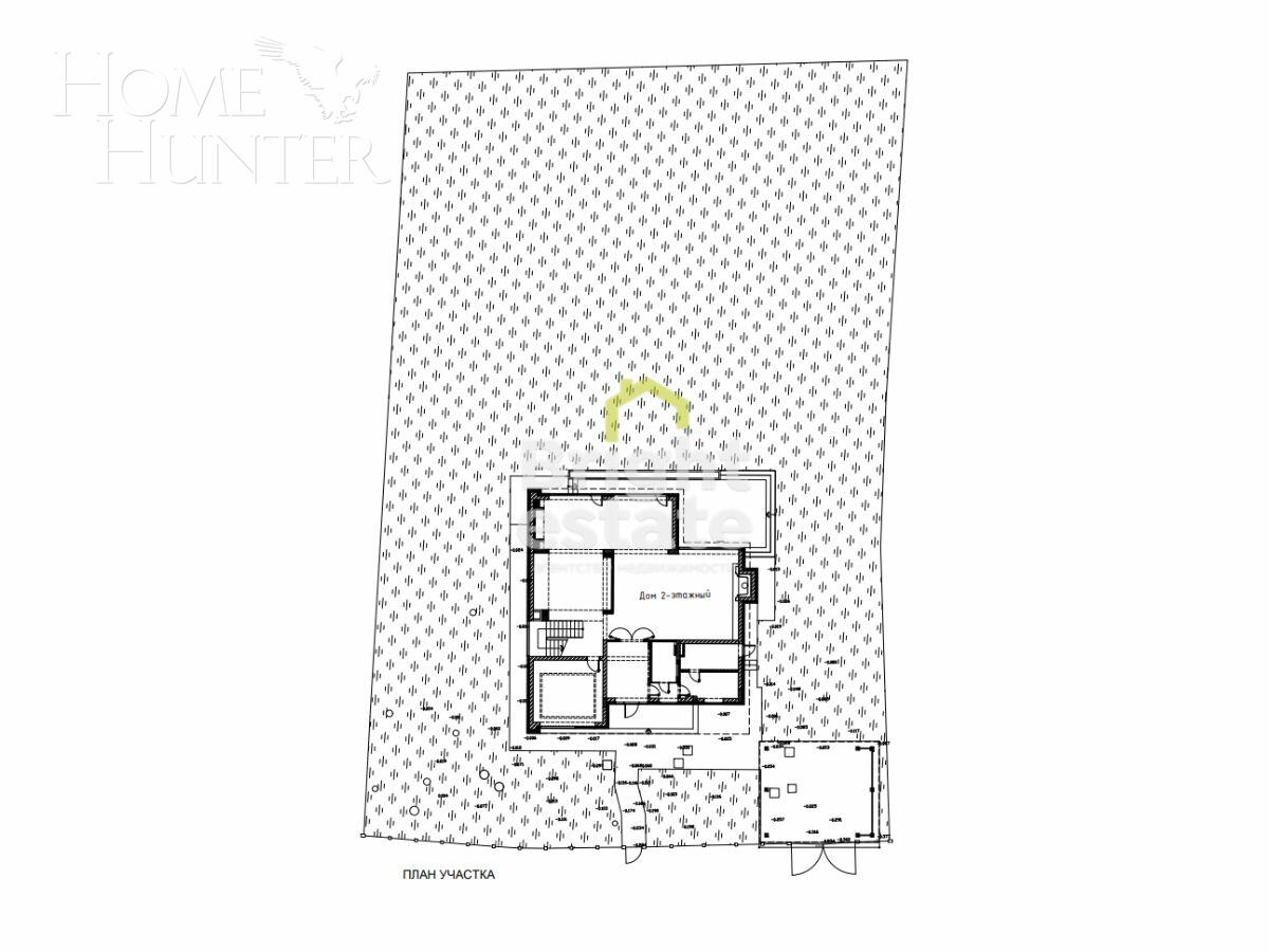 2-этажный коттедж 380 м² с отделкой