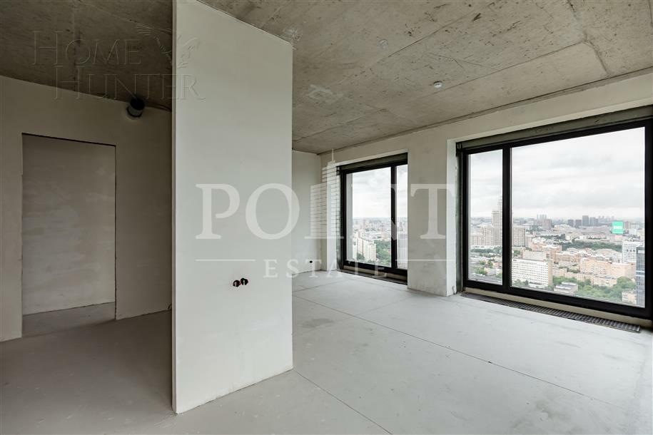 4-КОМН. КВАРТИРА БЕЗ ОТДЕЛКИ 135.8 М² НА 39 ЭТАЖЕ