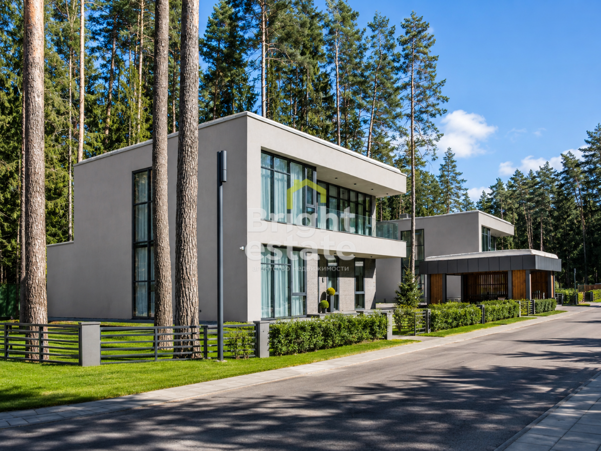 2-этажный коттедж 380 м² с отделкой