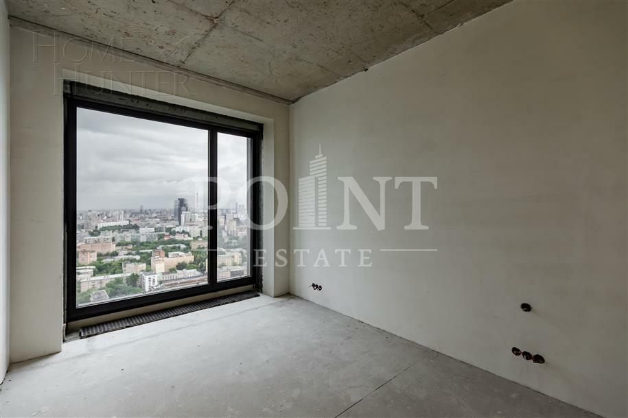4-КОМН. КВАРТИРА БЕЗ ОТДЕЛКИ 135.8 М² НА 39 ЭТАЖЕ