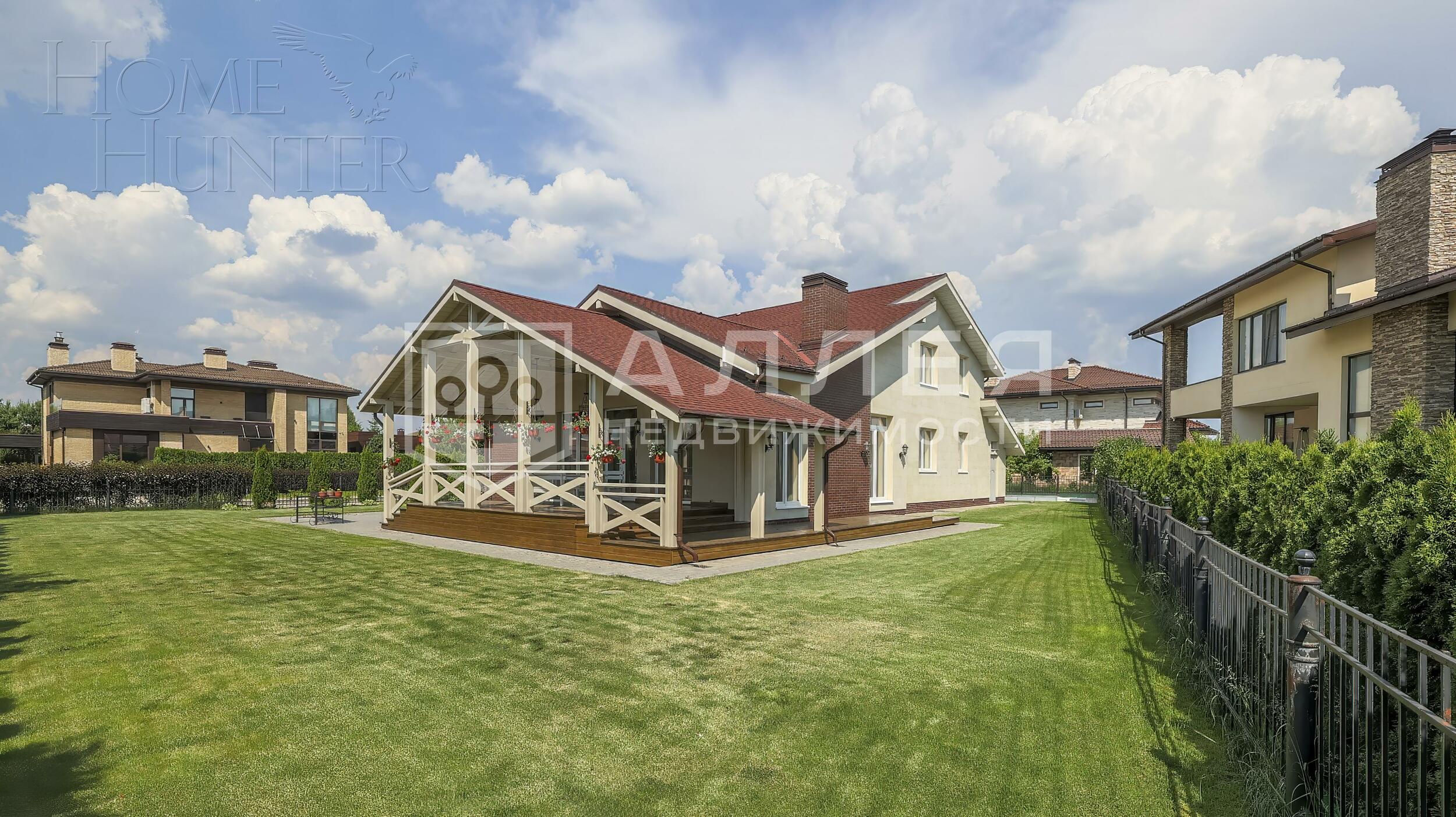 2-этажный коттедж 480 м² с отделкой