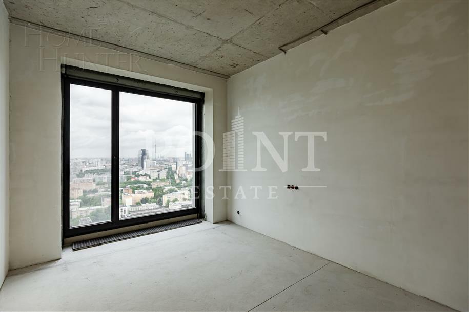 4-КОМН. КВАРТИРА БЕЗ ОТДЕЛКИ 135.8 М² НА 39 ЭТАЖЕ