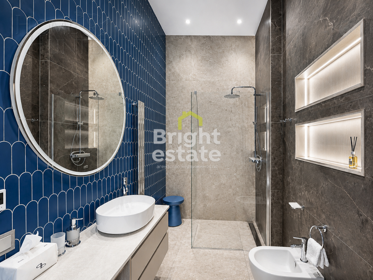 2-этажный коттедж 380 м² с отделкой