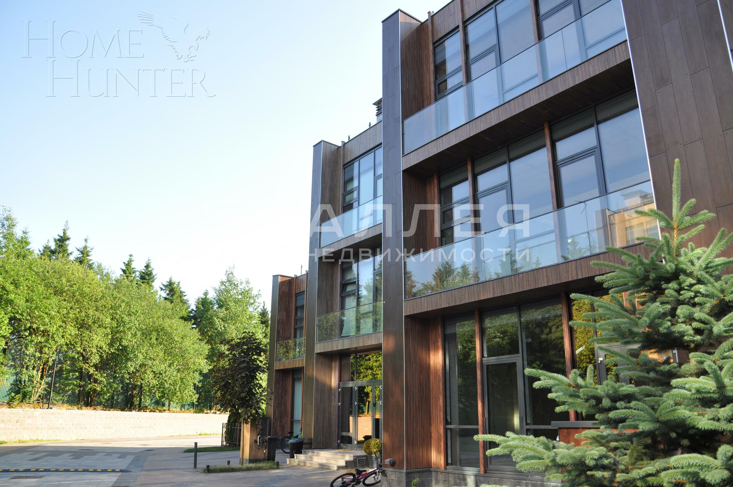 3-этажный таунхаус 240 м² без отделки