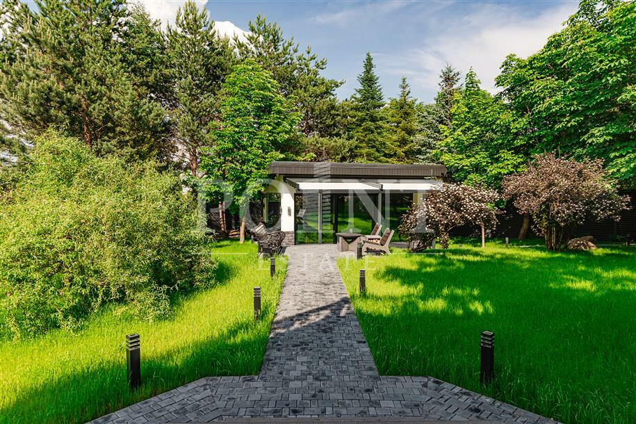 2-этажный коттедж 450 м² с отделкой