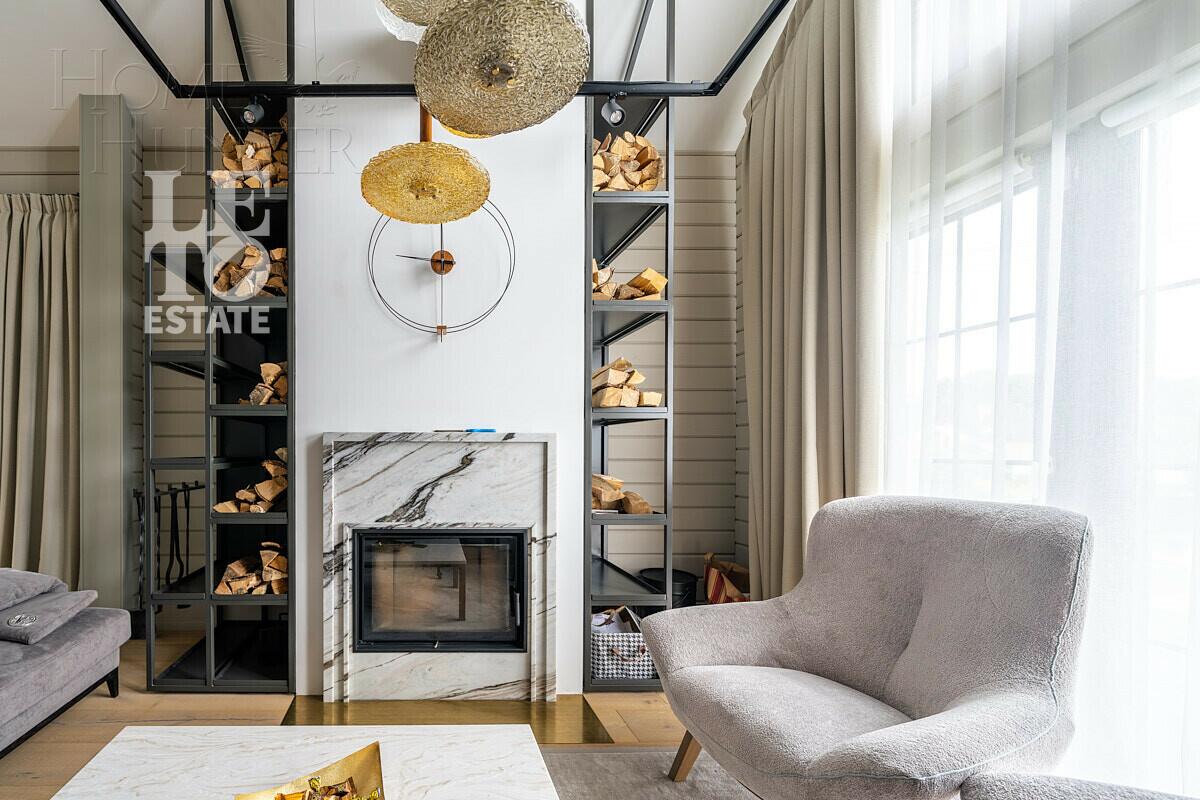 3-этажный коттедж 550 м² с отделкой