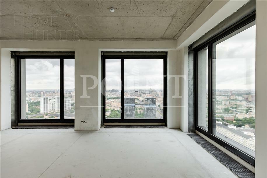 4-КОМН. КВАРТИРА БЕЗ ОТДЕЛКИ 135.8 М² НА 39 ЭТАЖЕ
