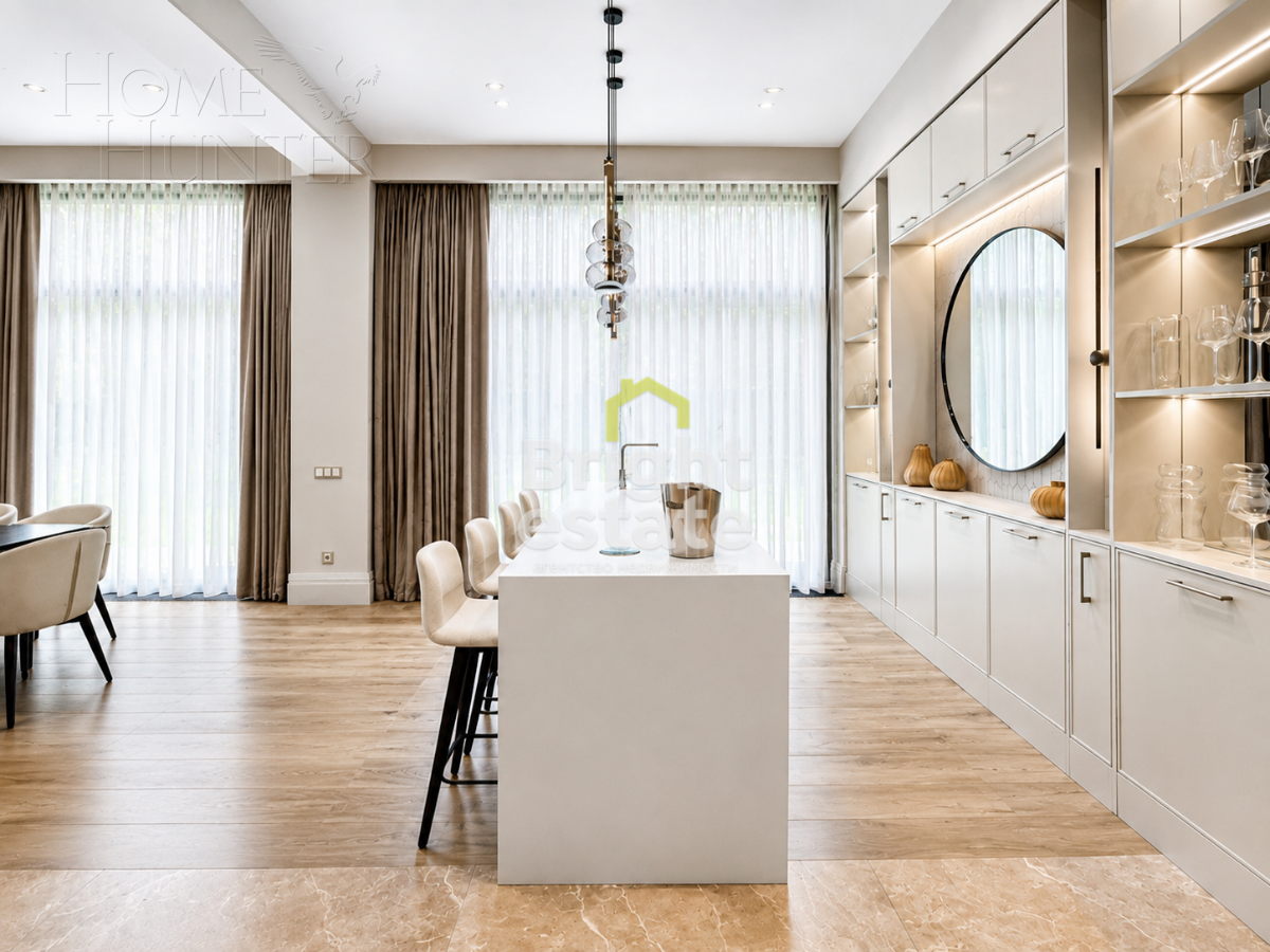 2-этажный коттедж 380 м² с отделкой