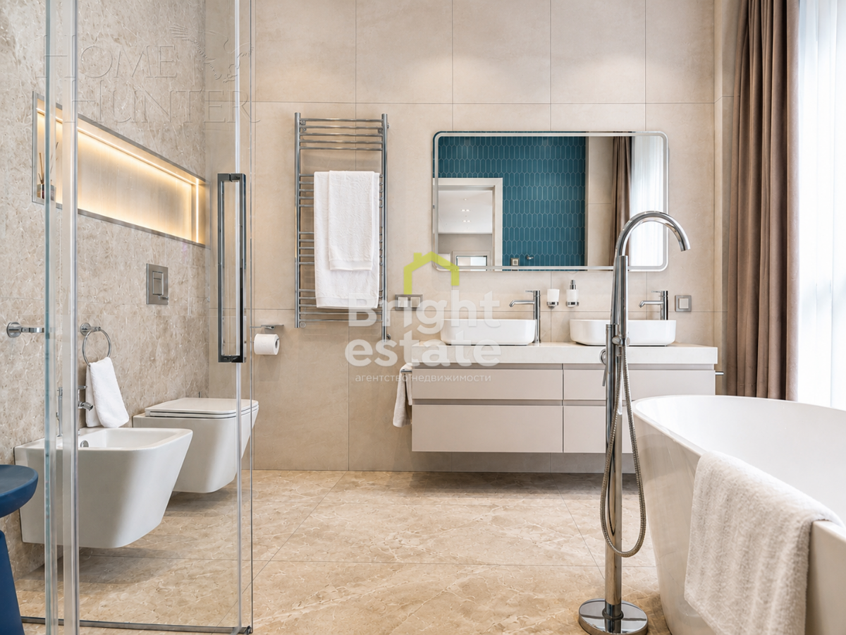 2-этажный коттедж 380 м² с отделкой