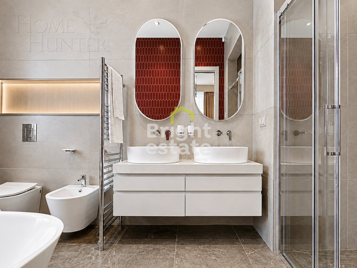2-этажный коттедж 380 м² с отделкой