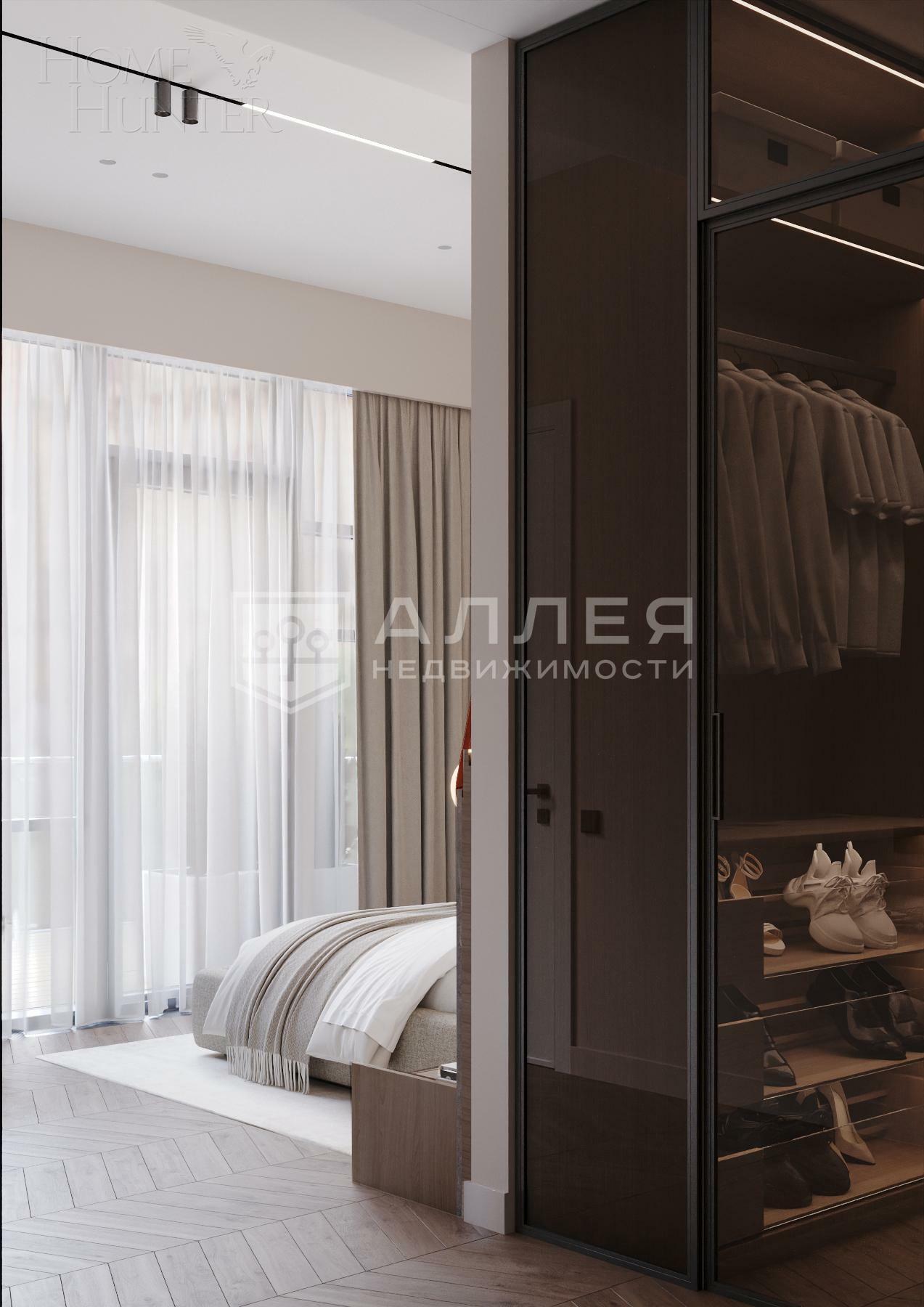 3-этажный таунхаус 240 м² без отделки