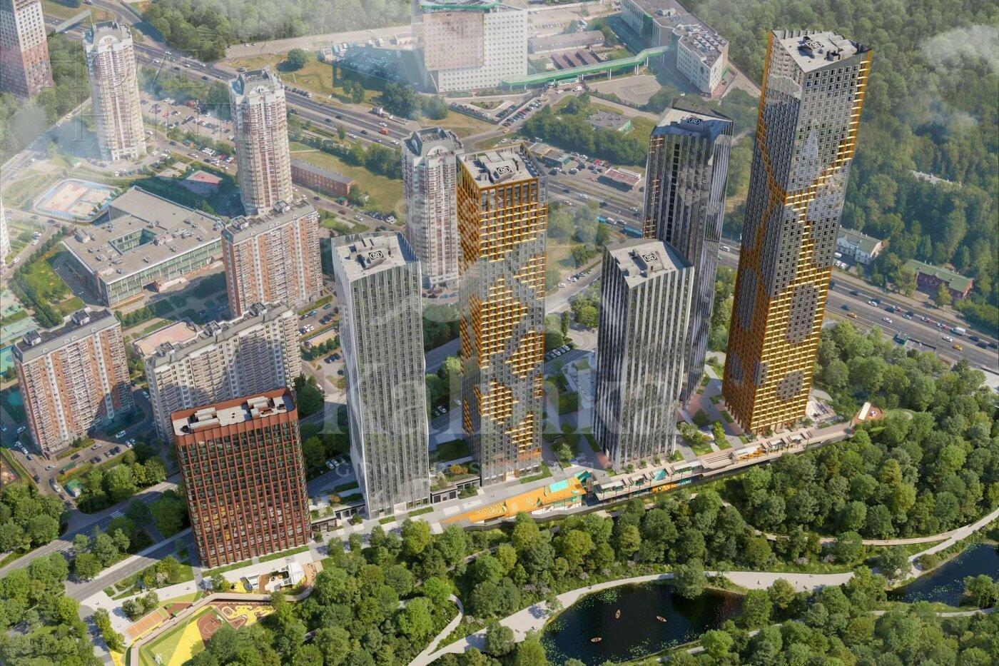 4-КОМН. КВАРТИРА БЕЗ ОТДЕЛКИ 98 М² НА 13 ЭТАЖЕ