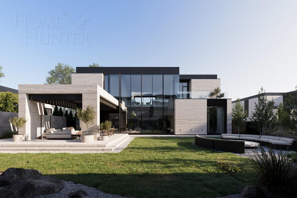 2-этажный коттедж 550 м² без отделки