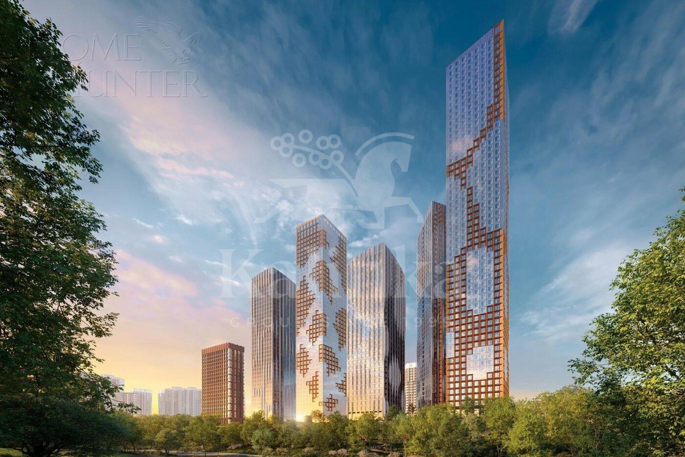 4-КОМН. КВАРТИРА БЕЗ ОТДЕЛКИ 98 М² НА 13 ЭТАЖЕ