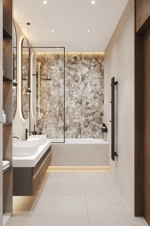 2-этажный коттедж 384 м² с отделкой