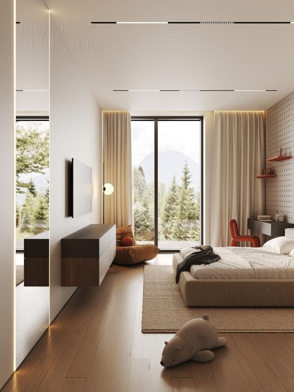 2-этажный коттедж 384 м² с отделкой