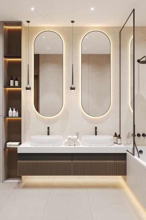 2-этажный коттедж 384 м² с отделкой