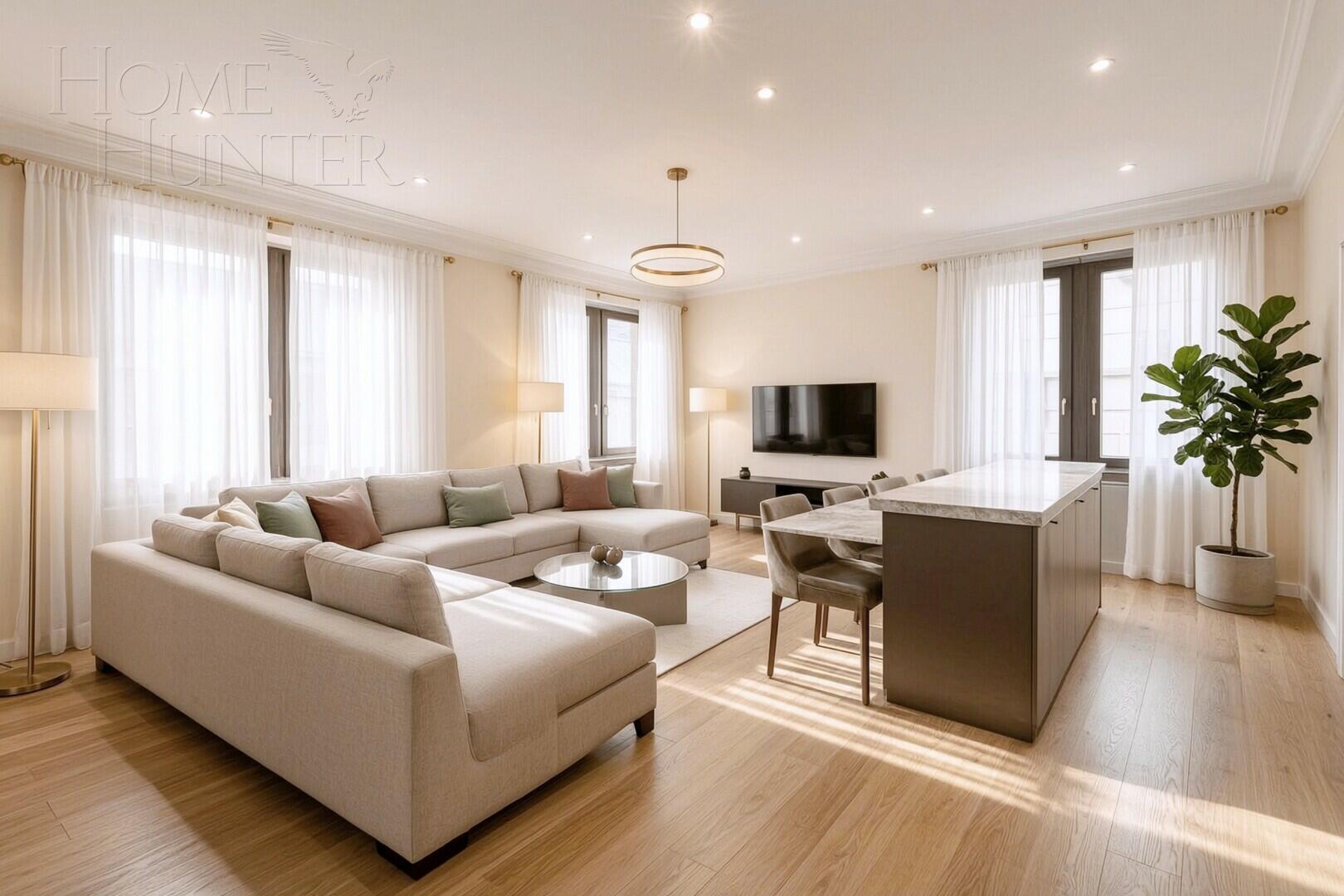 5-КОМН. КВАРТИРА БЕЗ ОТДЕЛКИ 163.5 М² НА 1 ЭТАЖЕ