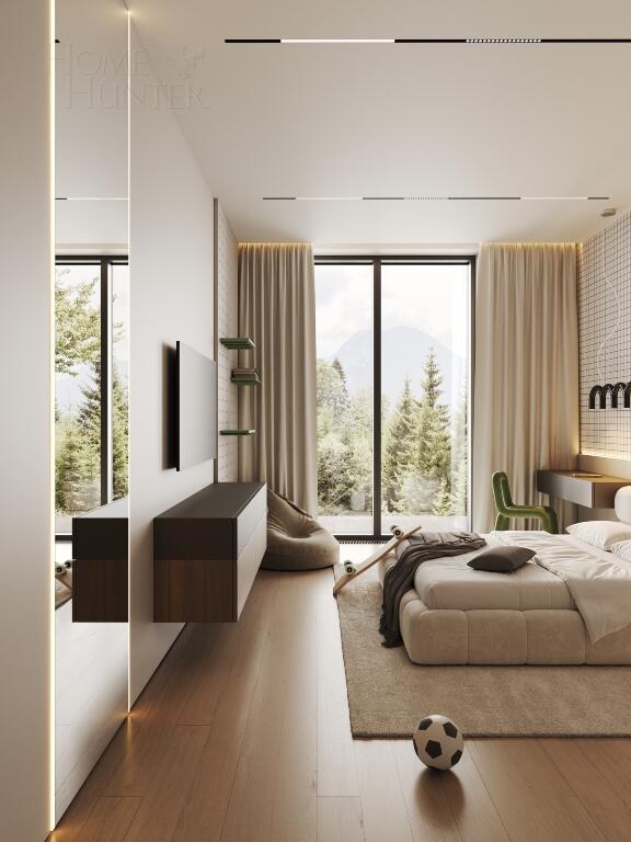 2-этажный коттедж 384 м² с отделкой