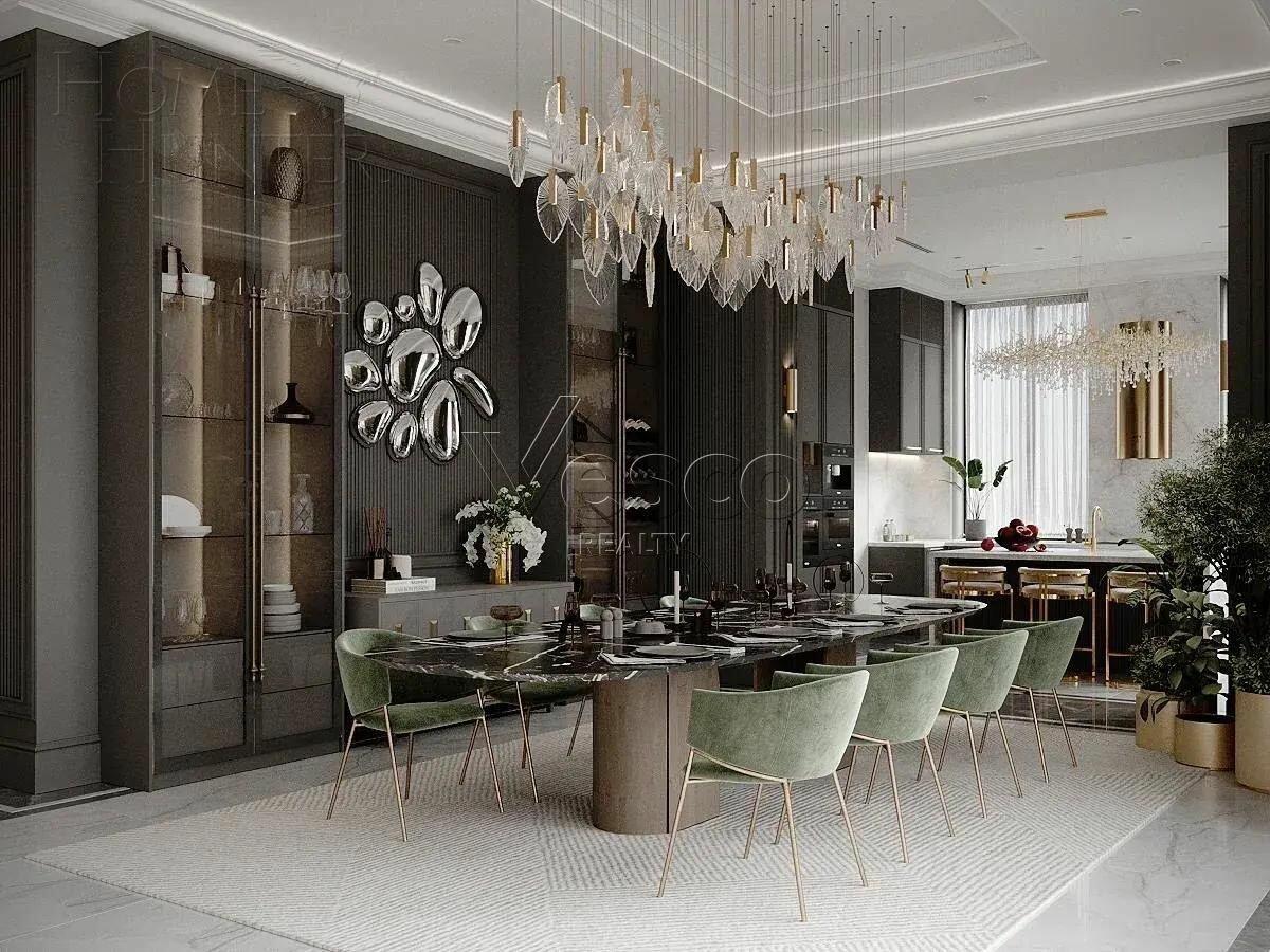 2-этажный коттедж 800 м² с отделкой