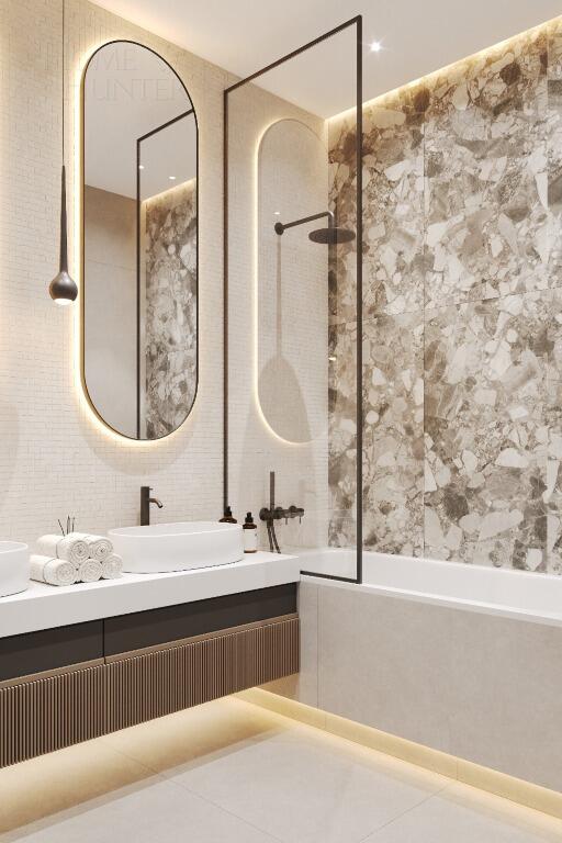 2-этажный коттедж 384 м² с отделкой