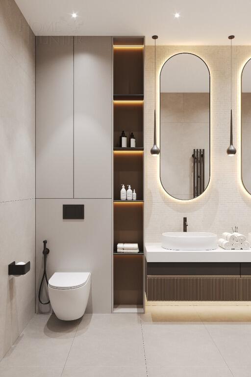 2-этажный коттедж 384 м² с отделкой