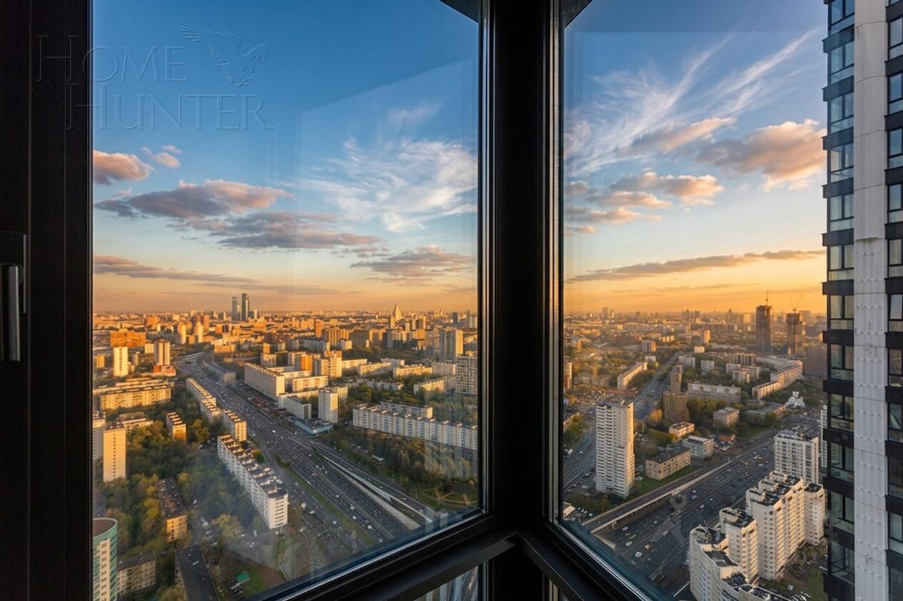 3-КОМН. КВАРТИРА С ОТДЕЛКОЙ 108.6 М² НА 52 ЭТАЖЕ
