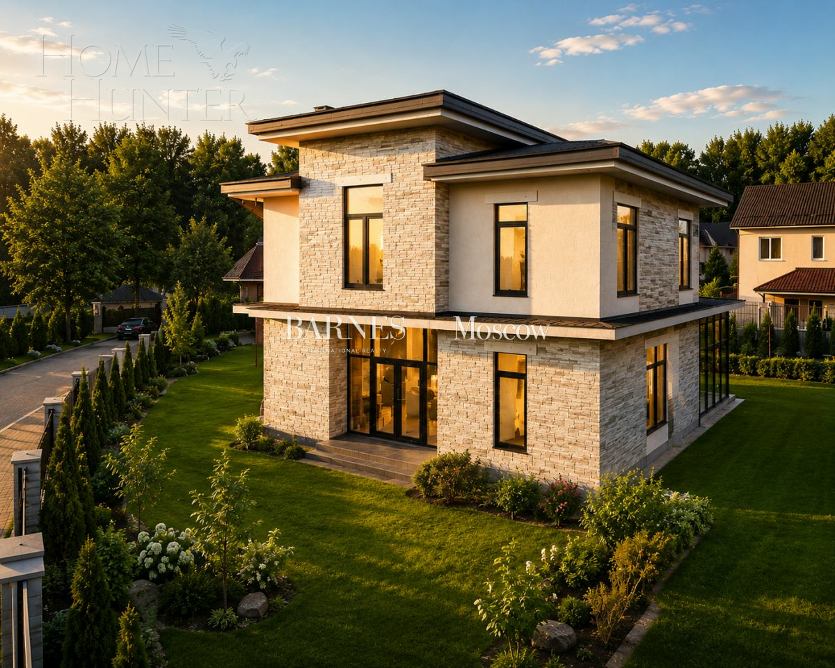 2-этажный коттедж 800 м² без отделки