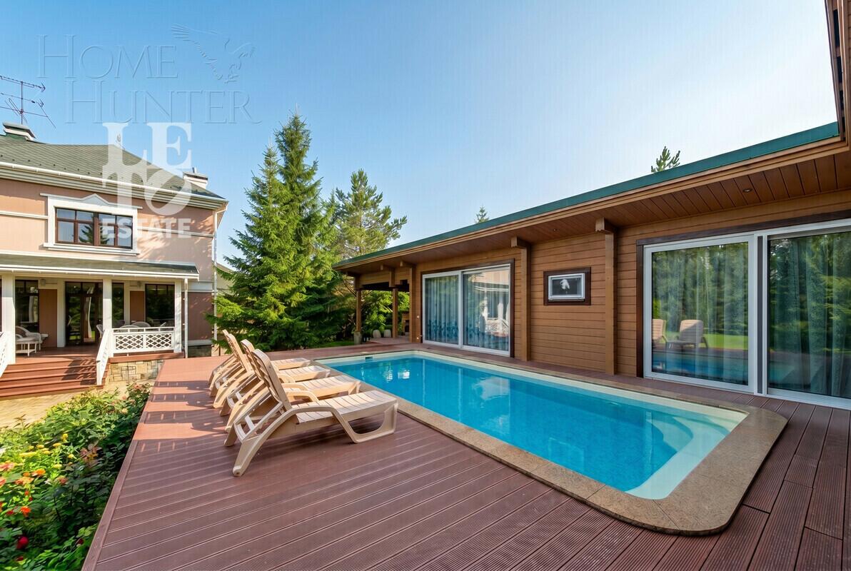 2-этажный коттедж 416.7 м² с отделкой