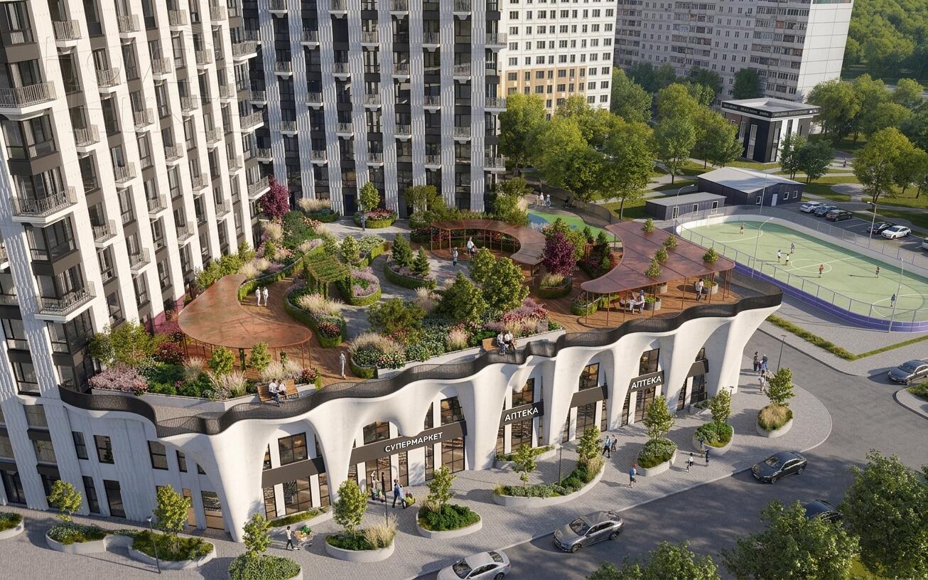 3-КОМН. КВАРТИРА С ОТДЕЛКОЙ 108.6 М² НА 52 ЭТАЖЕ