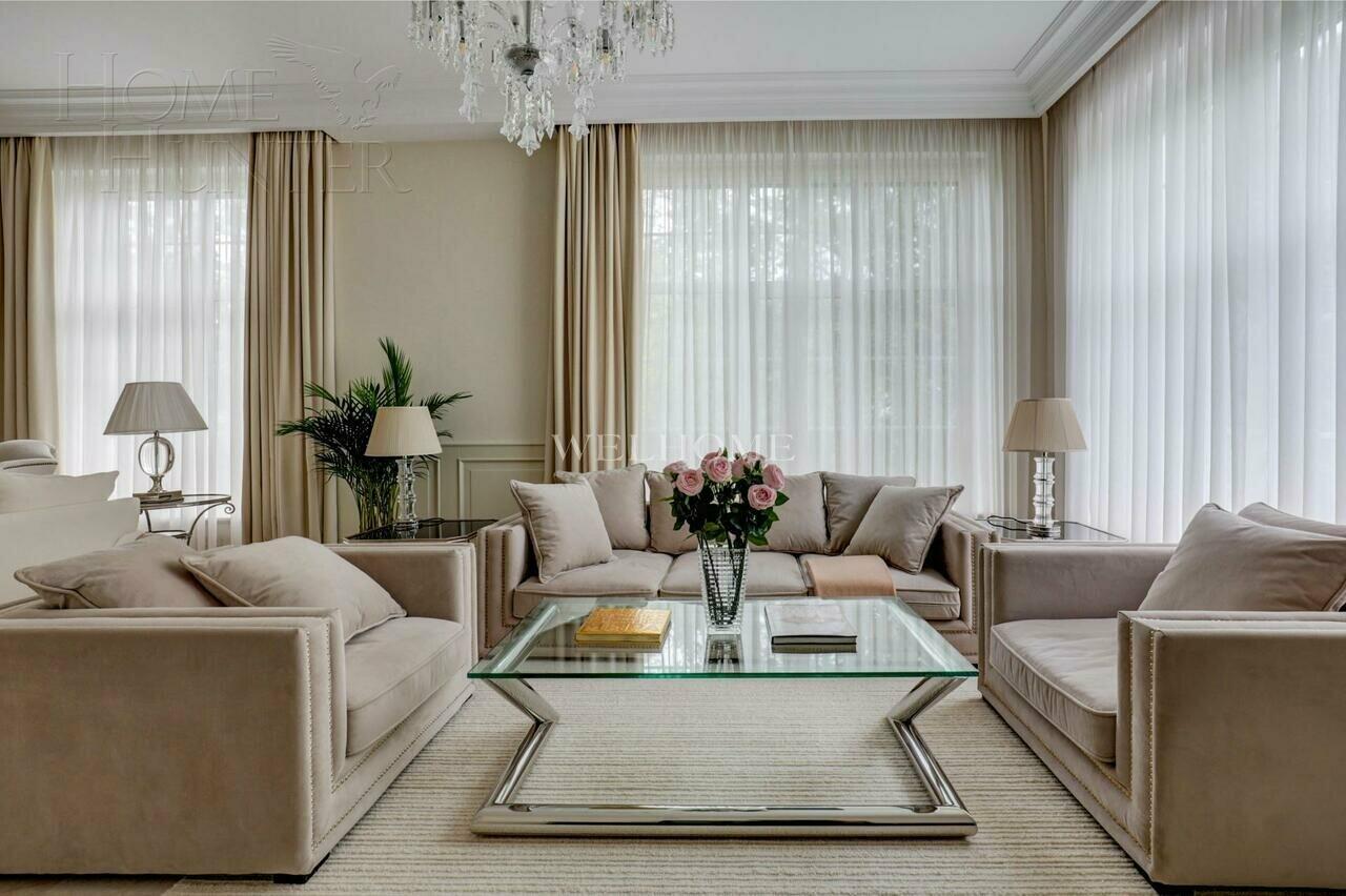 3-этажный коттедж 950 м² с отделкой