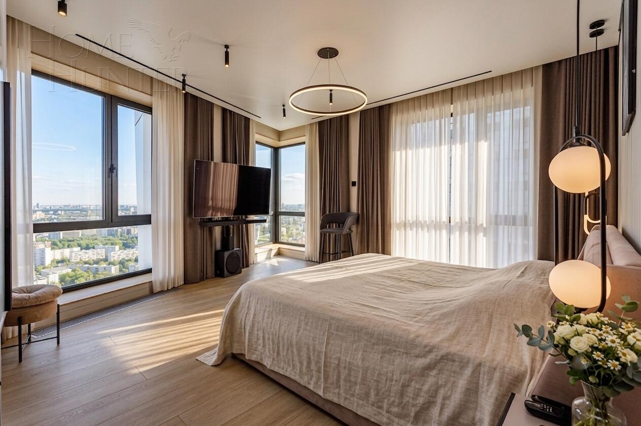 3-КОМН. КВАРТИРА С ОТДЕЛКОЙ 108.6 М² НА 52 ЭТАЖЕ