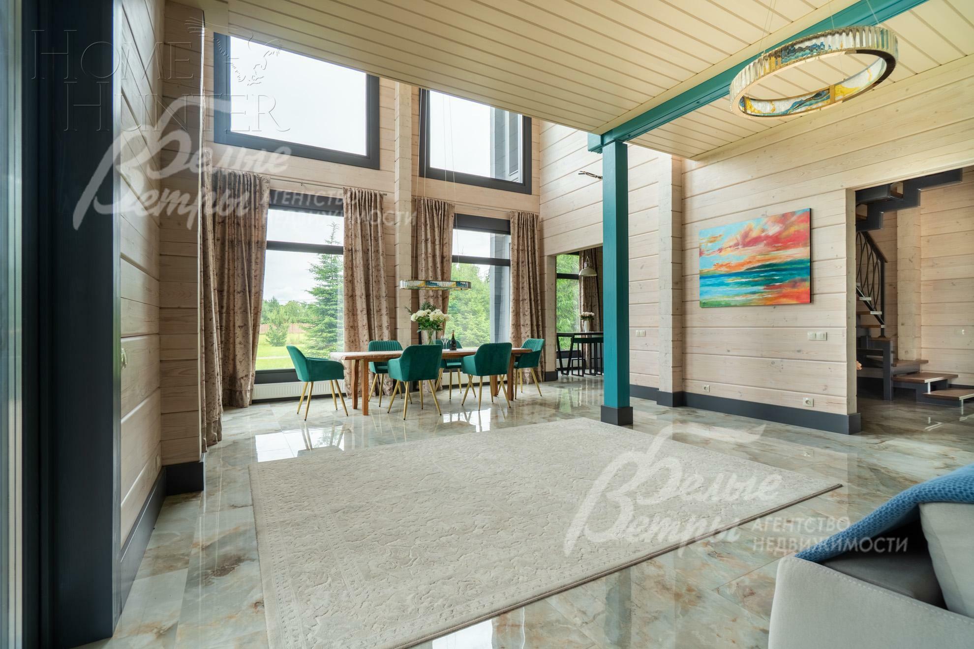2-этажный коттедж 305.7 м² с отделкой