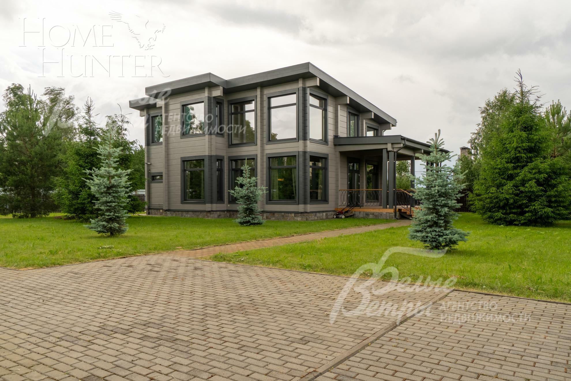 2-этажный коттедж 305.7 м² с отделкой