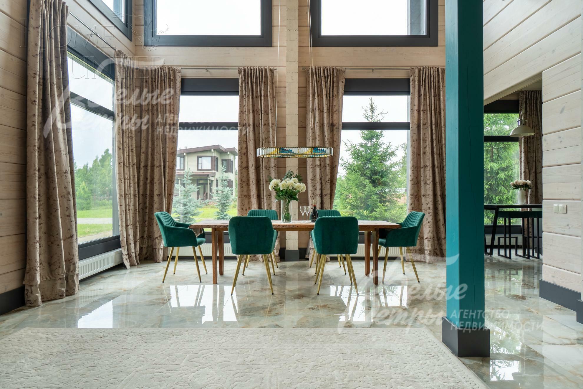 2-этажный коттедж 305.7 м² с отделкой