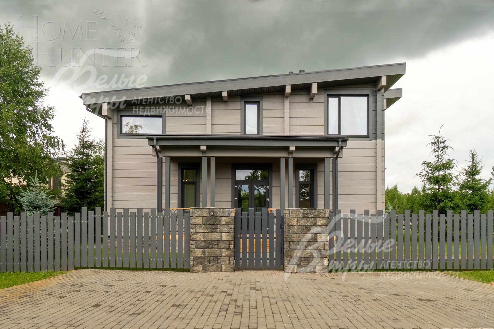 2-этажный коттедж 305.7 м² с отделкой