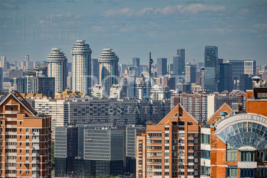 3-УРОВНЕВЫЙ ПЕНТХАУС С ОТДЕЛКОЙ 287 М² НА 33 ЭТАЖЕ