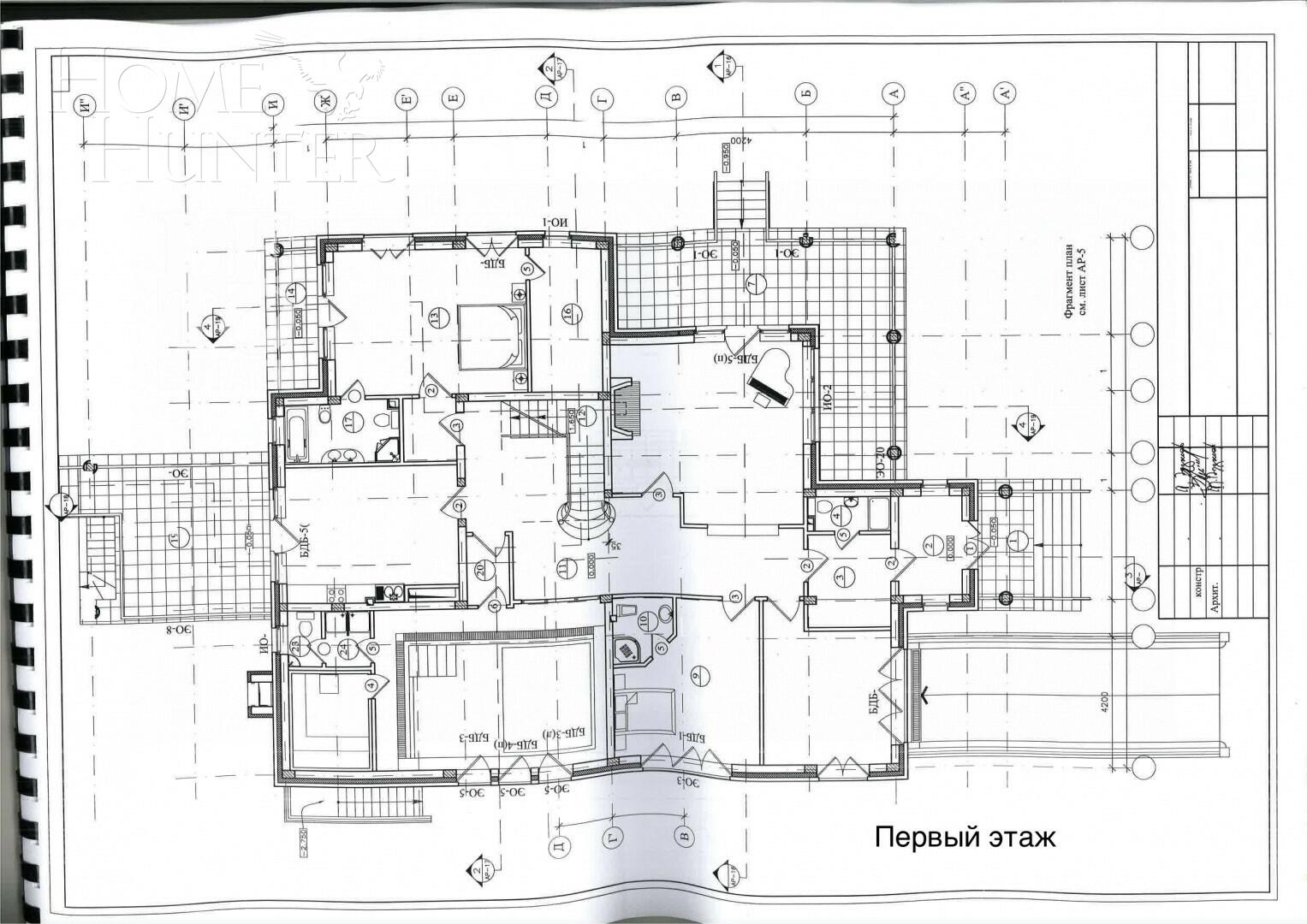 2-этажный коттедж 1 185.7 м² с отделкой