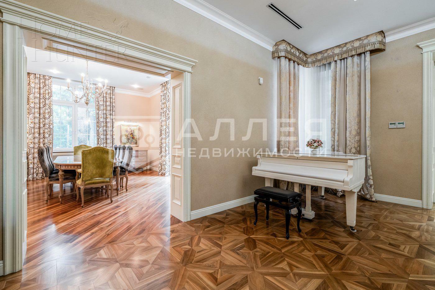 2-этажный коттедж 1 122 м² с отделкой
