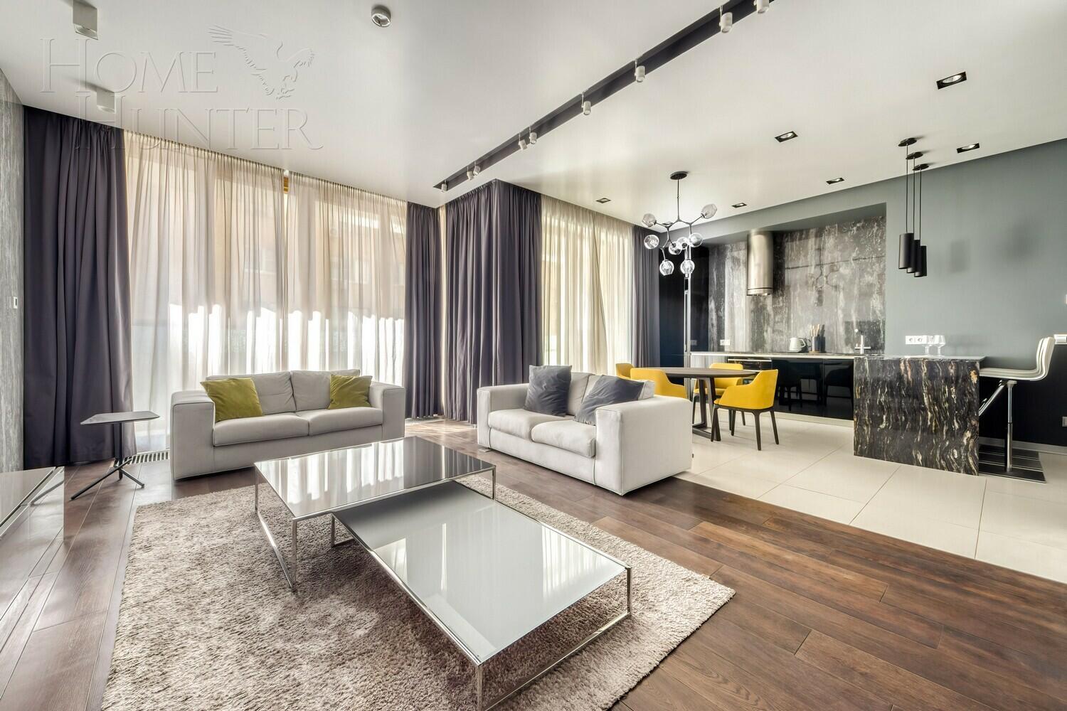 1-КОМН. КВАРТИРА С ОТДЕЛКОЙ 92 М² НА 3 ЭТАЖЕ