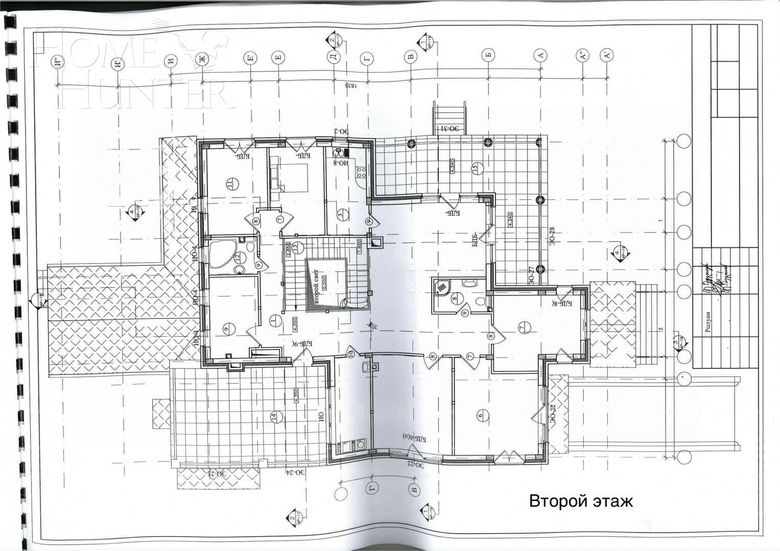 2-этажный коттедж 1 185.7 м² с отделкой