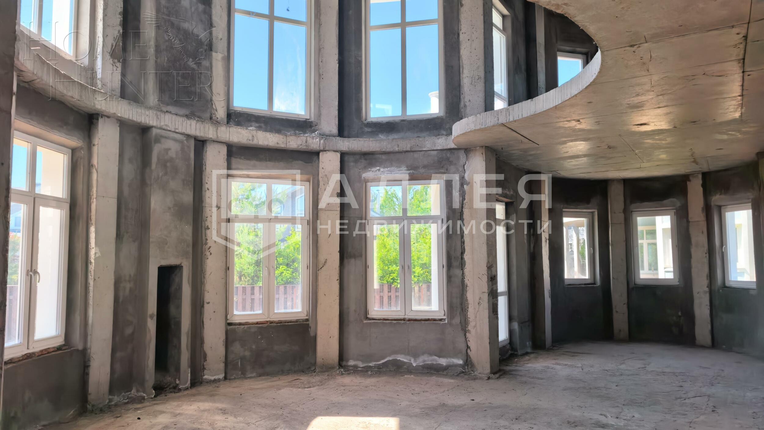 2-этажный коттедж 300 м² без отделки