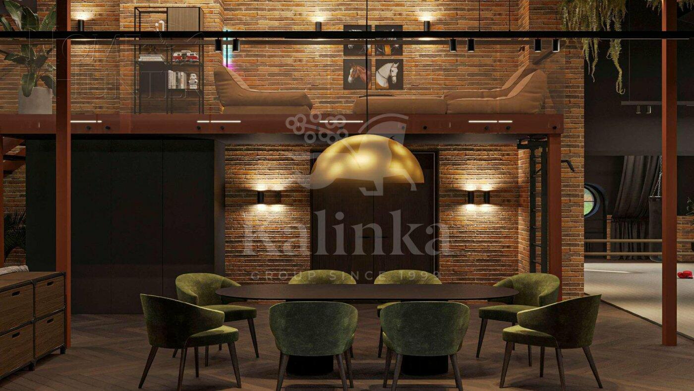 3-этажный коттедж 1 475.5 м² с отделкой