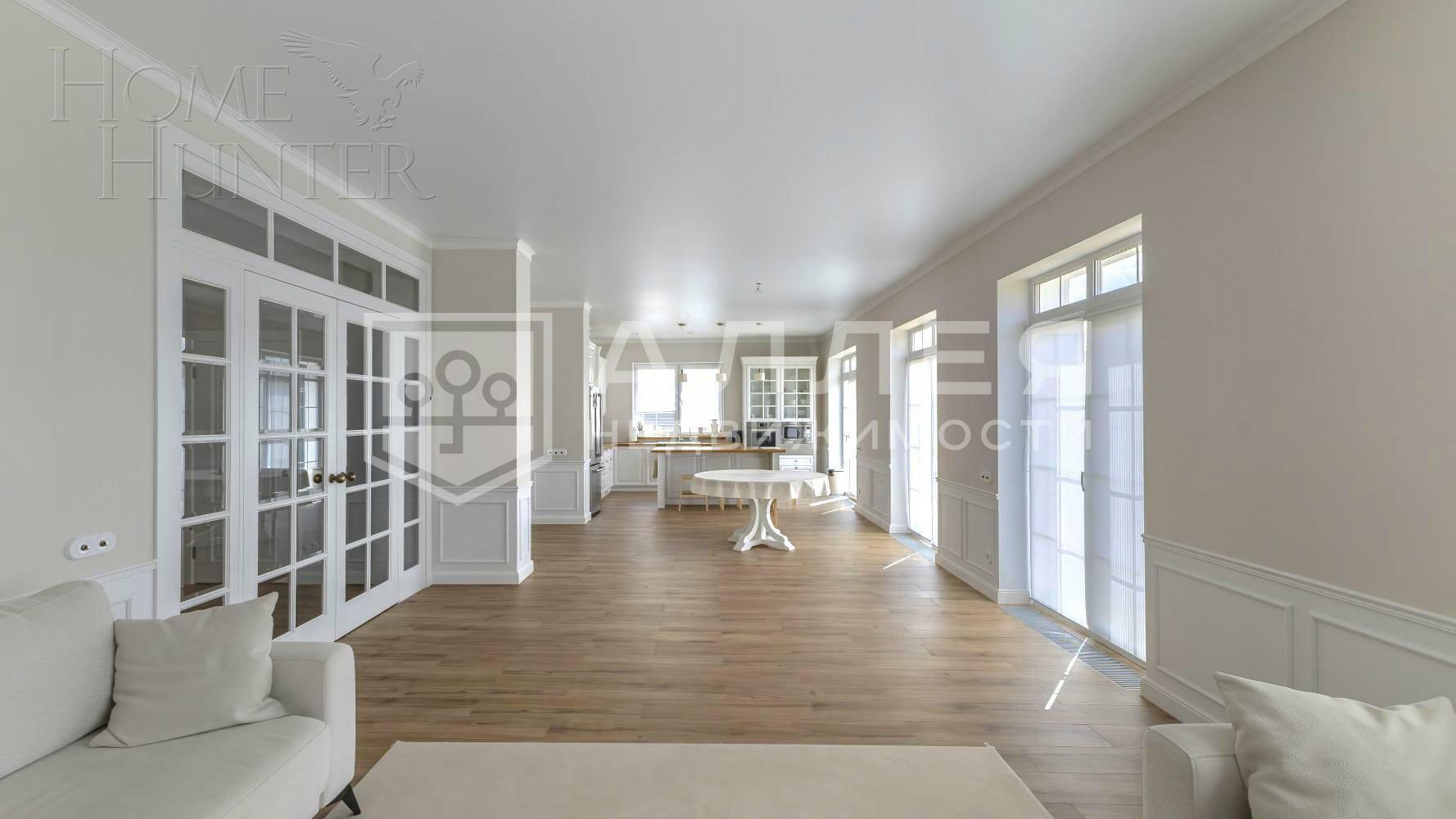 2-этажный коттедж 330 м² с отделкой