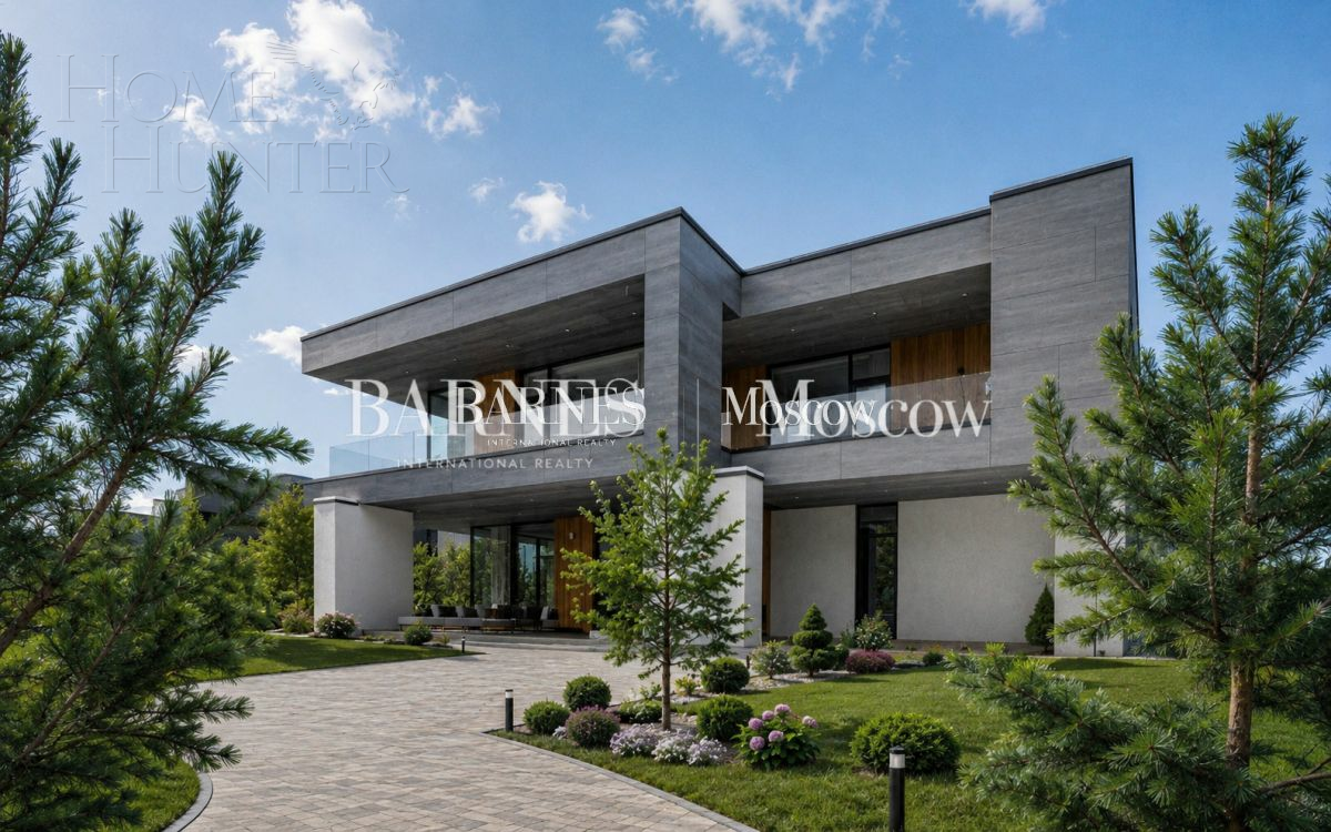 2-этажный коттедж 760 м² с отделкой