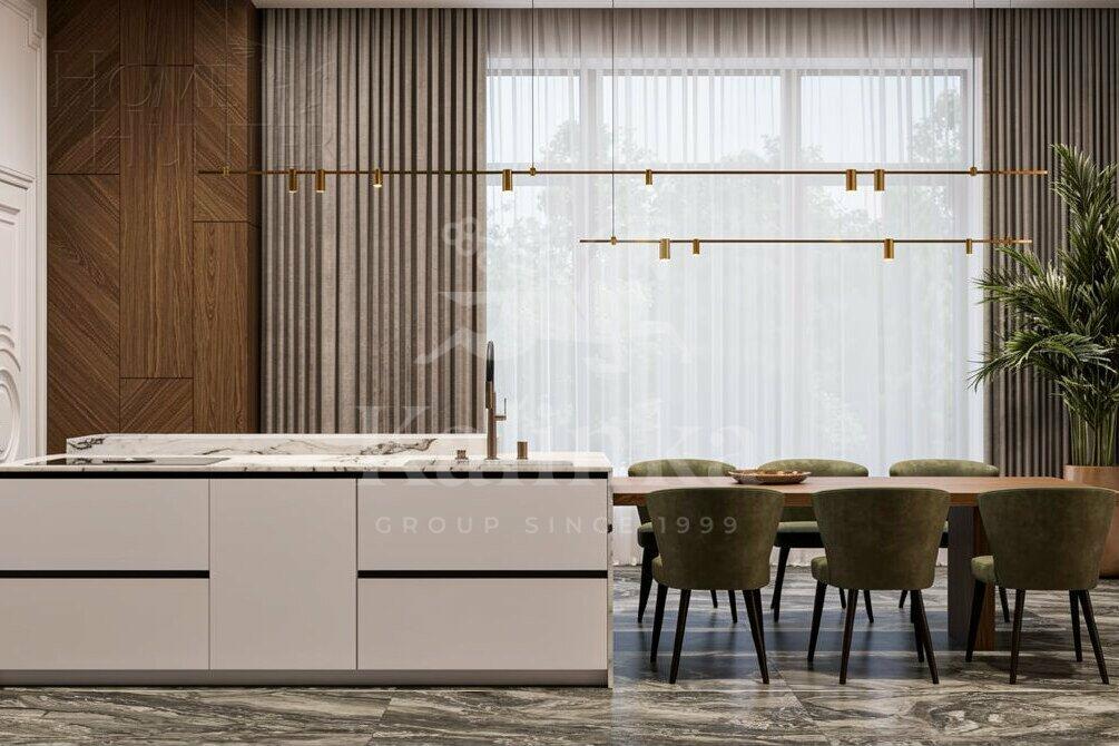 3-этажный коттедж 1 475.5 м² с отделкой