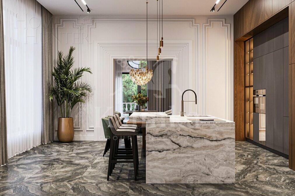 3-этажный коттедж 1 475.5 м² с отделкой