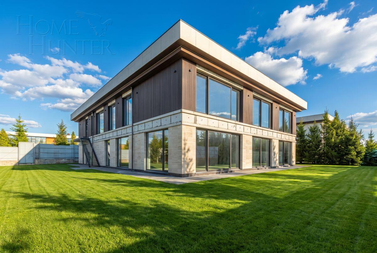 2-этажный коттедж 1 250 м² без отделки