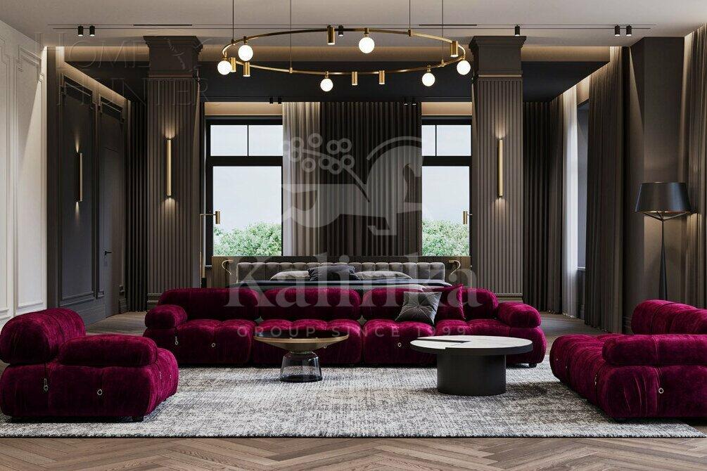3-этажный коттедж 1 475.5 м² с отделкой