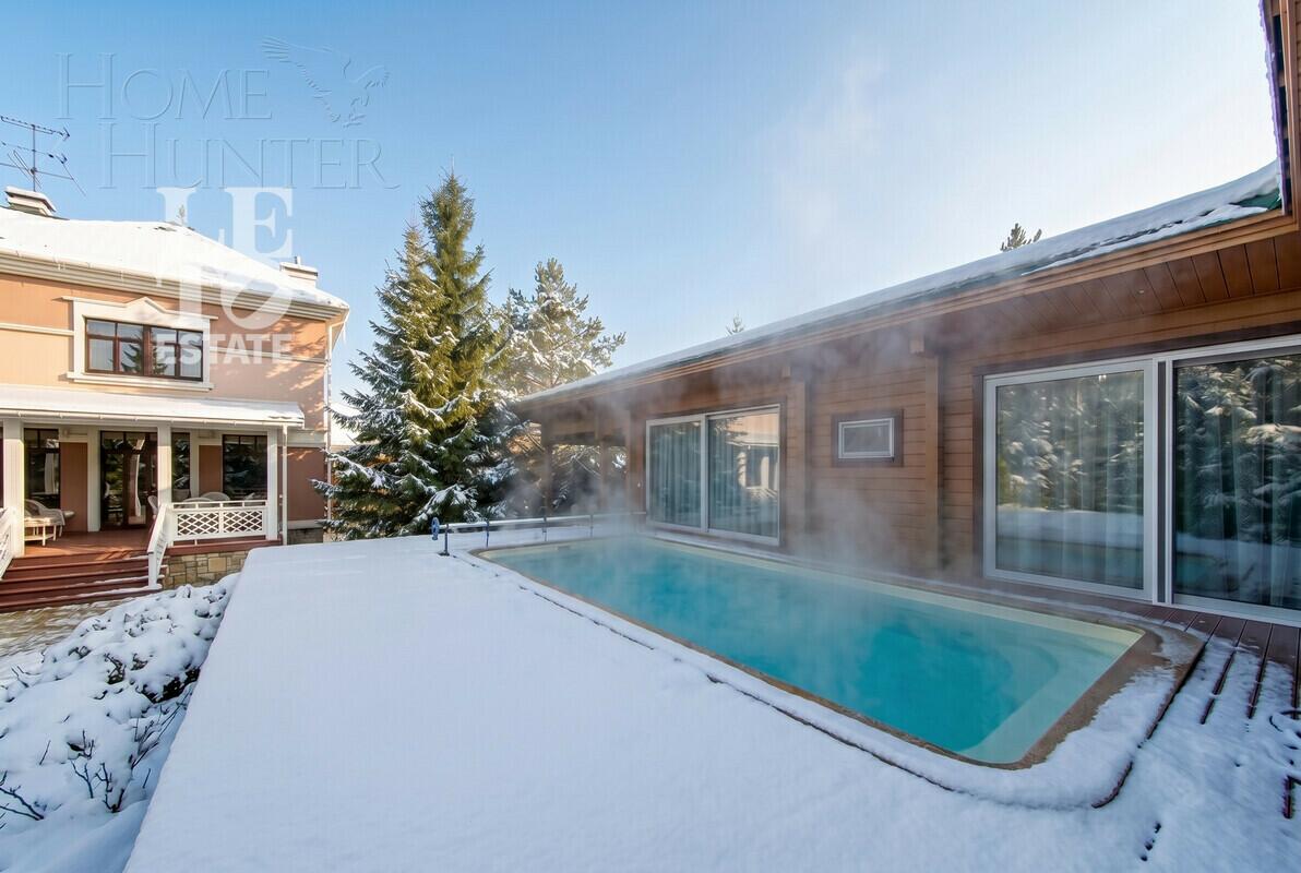 2-этажный коттедж 416.7 м² с отделкой